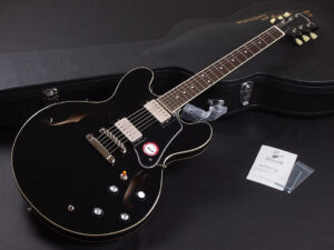 エクセルバート Standard STD BLK Black 黒 Black Ebony エボニー EB スタンダード es-335 made in Japan 日本製 momose セミアコ