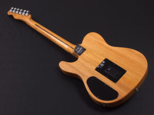 American プレイヤー アコースタソニック テレキャスター エレアコ ブラック 薄型 thin body Godin A6 taylor T5 King Gnu 常田大希 miyavi 黒 BK BLK 雅 ミヤビ