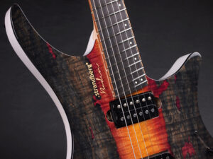 Ibanez Q Ichi10 Ichika mayones Hydra Agile kiesel Skervesen ego Sugi T's バーグ Headless ヘッドレス バール 銘木