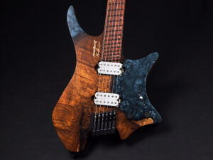 Ibanez Q mayones Hydra Agile kiesel Skervesen ego Sugi T's バーグ Headless ヘッドレス バール 銘木