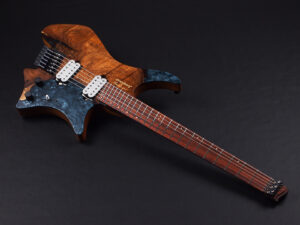 Ibanez Q mayones Hydra Agile kiesel Skervesen ego Sugi T's バーグ Headless ヘッドレス バール 銘木