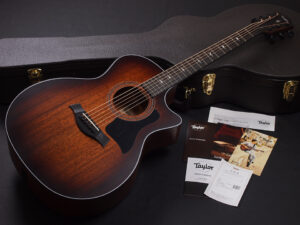 タイラー Mahogany マホガニー エレアコ bracing 314ce 514ce 522ce 322ce ビルダーズ エディション BE builders Edition Sunburst