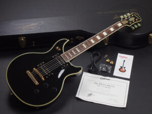 gibson ギブソン 松本 孝弘 エピフォン artist シグネチャー TAK Burst aqua Double Cut Les paul custom standard