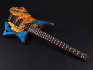 Ibanez Q mayones Hydra Agile kiesel Skervesen ego Sugi T's バーグ Headless ヘッドレス バール 銘木