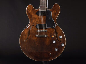 エクセルバート standard es-330 セミアコ Fujigen made in japan momose HEADWAY ES-335 casino P-90 カジノ AR Brown 茶色