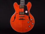 エクセルバート standard es-335 semi Hollow FGN Fujigen made in 日本製 momose Deviser Trans Red 赤 Cherry レッド チェリー