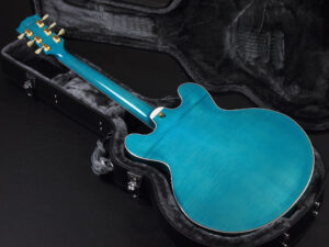 エクセルバート standard es-335 semi Hollow FGN Fujigen made in 日本製 momose Deviser Aquamarine Blue 青 ブルー アクア