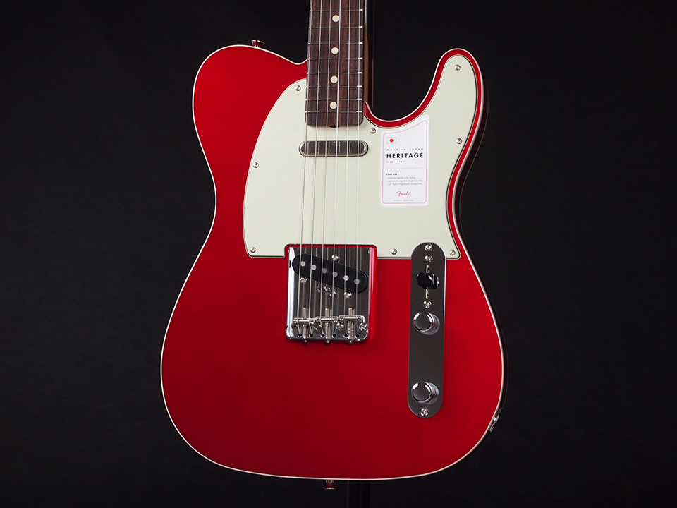 Fender 2023 Collection Made in Japan Heritage 60 Telecaster Custom Rosewood  Fingerboard Candy Apple Red ソニックス特価 ￥192,500- 新品 2023 限定モデル！マスタービルダーとして名を馳せたマーク・ケンドリックの監修により生まれたヘリテイジシリーズ！ラッカー ...