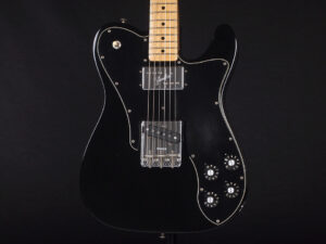 テレキャスター カスタム VINTERA '70S ビンテラ ビンテージ ヴィンテージ Traditional Made in Japan vintage 1972 BLK BK ブラック TC72