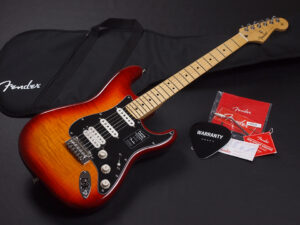 mex プレイヤー プラス Flame Maple Sunburst CH Traditional hybrid SSH ストラトキャスター 60s ST62 TX チェリー サンバースト Red 赤