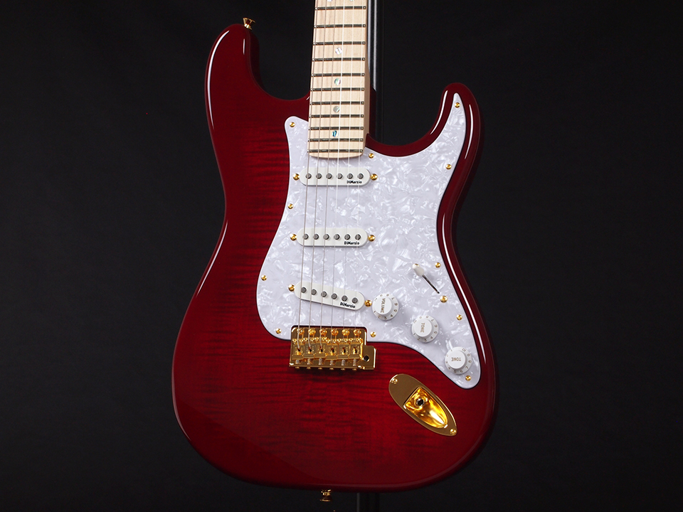 Fender Richie Kotzen Stratocaster Maple Fingerboard Transparent 