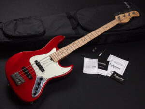 Fender MIJ NYC Atelier Z Warwick ML TYO Bacchus Ibanez 入門 初心者 ビギナー CAR 赤 レッド 女子 女性 アトリエ アクティブ active