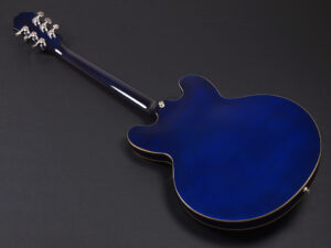 ES-335 Pro LTD アクアマリン iguana Blue Green Burst Sheraton Riviera ドット セミアコ AQM AM アクア 青 ブルーベリー バースト DLX