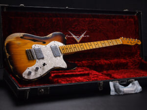 CS Team Build Master Built テレキャスター シンライン '72 Semi Hollow ビンテージ カスタム CTM USA カスタムショップ Ash アッシュ セミアコ