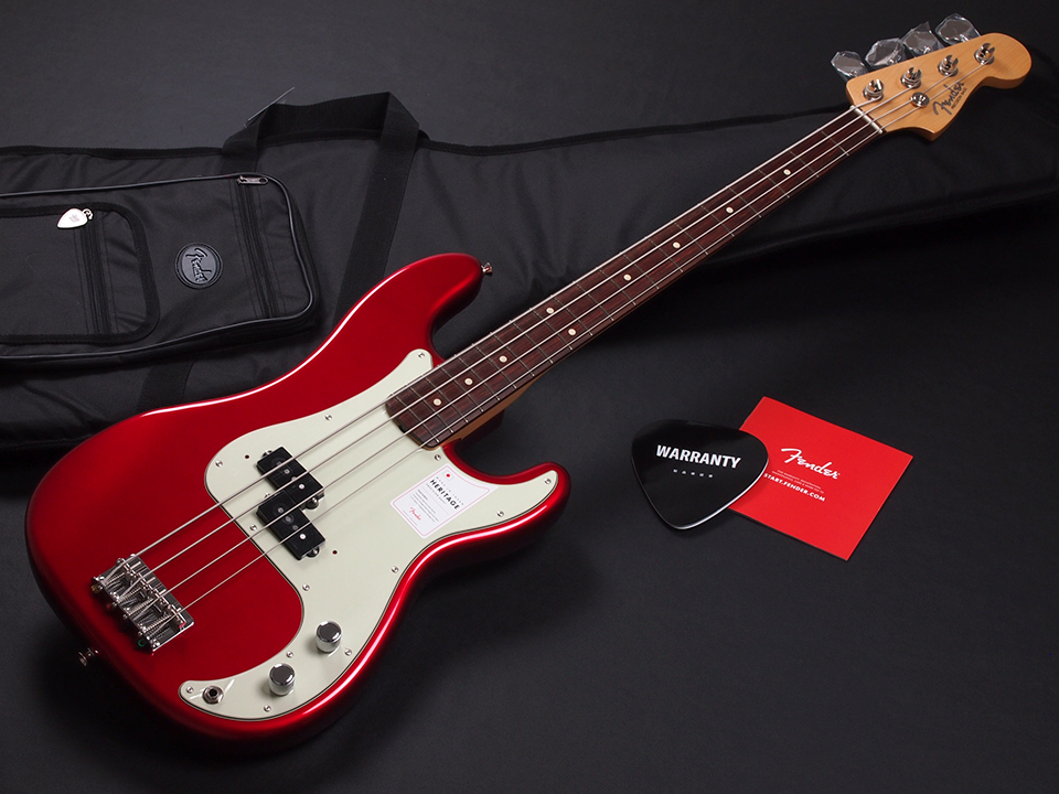 Fender 2023 Collection Made in Japan Heritage 60 Precision Bass Rosewood  Fingerboard ~Candy Apple Red~ ソニックス特価 ￥192