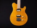 ヴァン ヘイレン Van Halen PEAVEY EVH Musicman Axis Wolfgang ウルフギャング B'z 松本孝弘 TAK Matsumoto Amber Yellow 初心者