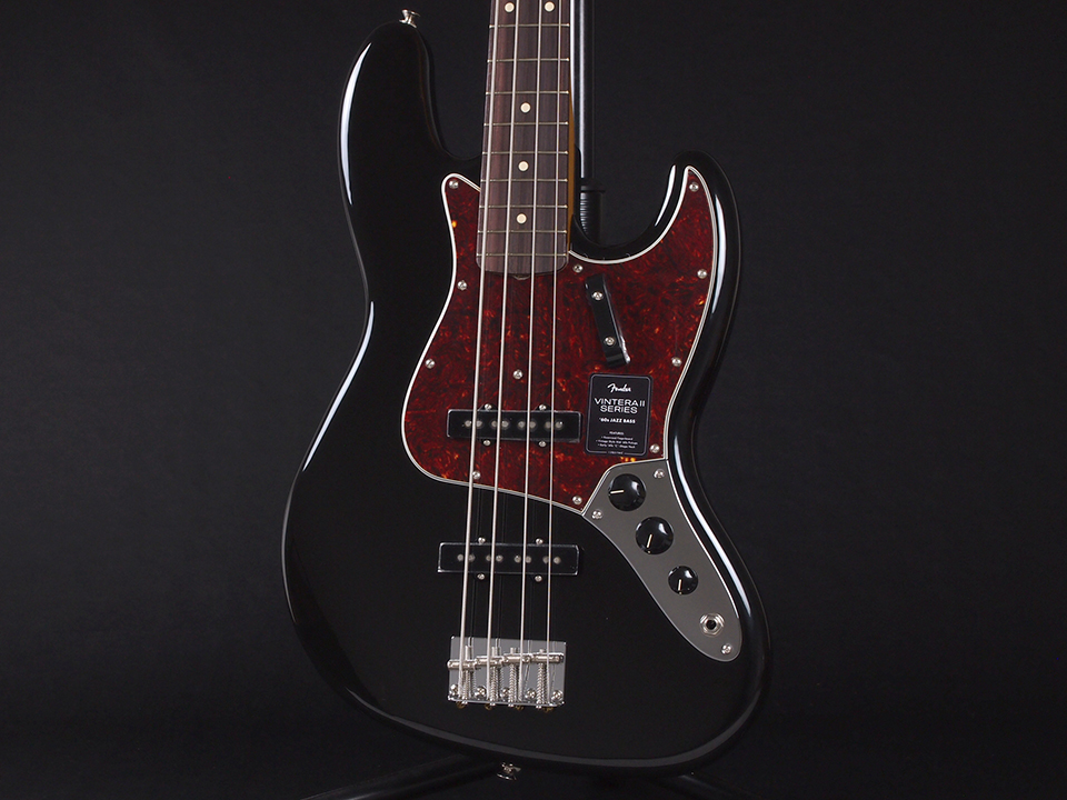 Fender Vintera II '60s Jazz Bass Rosewood Fingerboard ~Black 