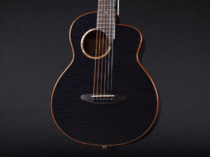 アヌエヌエ ミニ 小型 スモール ギター トラベル small guitar travel gs mini Maple koa Taylor 女子 子供 女性 初心者 ブラック 黒 BLK BK EB