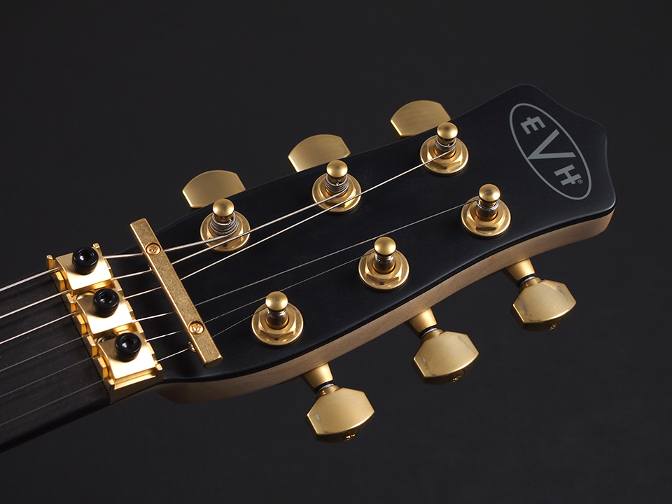 EVH Limited Edition Star Ebony Fingerboard Stealth Black with Gold