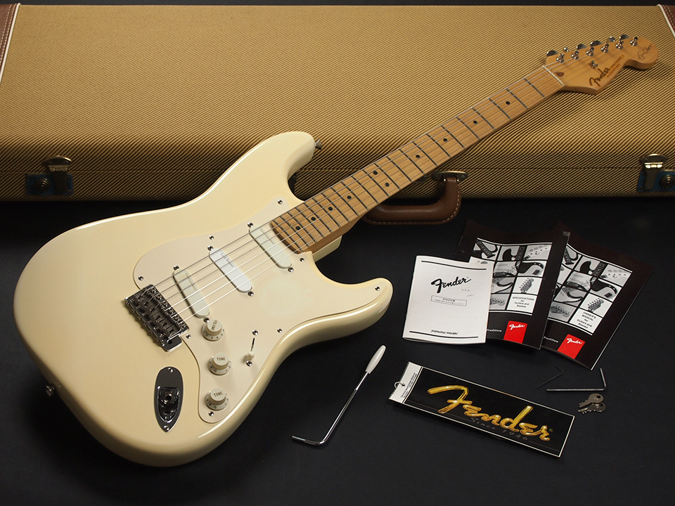 Fender Eric Clapton Stratocaster / Lace Sensor ~Olympic White 
