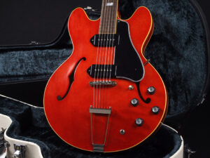 フルアコ セミアコ Gibson Vintage GRETSCH ES-335 ES-330 P90 Swamp Jazz Blues Rockabilly casino Ebony Epiphone