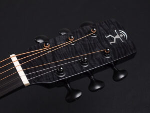 アヌエヌエ ミニ 小型 スモール ギター トラベル small guitar travel gs mini Maple koa Taylor 女子 子供 女性 初心者 ブラック 黒 BLK BK EB