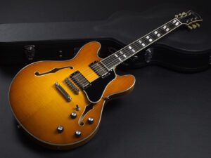 セミアコ Ibanez semi aco ES-335 ES-345 Gibson Honey jazz Blues T464 king Snake Seventy seven EXRUBATO