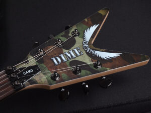 ダイムバッグ ダレル Dimebag Darrell Razorback From Hell Slime Lightning Bolt ZW Zakk Wylde washburn artist signature