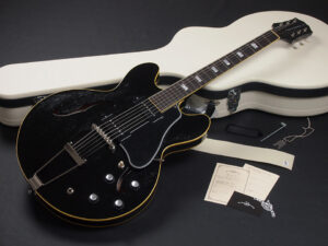 フルアコ セミアコ Gibson Vintage GRETSCH ES-335 ES-330 P90 Swamp Jazz Blues Rockabilly casino Ebony Epiphone