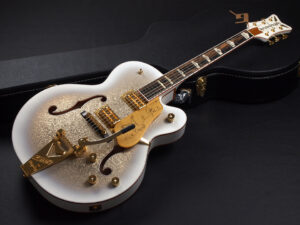 オーヴィル ペック ホワイトファルコン White ホワイト ファルコン Limited edition LTD ストレイキャッツ 1959 1958 限定 白 スパークル Brian setzer