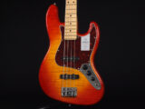 Fender　2024 Collection Made in Japan Hybrid II Jazz Bass Maple Fingerboard Flame Sunset Orange Transparent