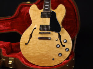 ES335 60s 50s アンティーク ナチュラル NT NAT Memphis Nashville Custom shop 1958 1959 1963 1964 Dot Block 63 64