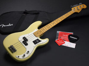 プレイヤー Traditional hybrid プレベ プレシジョン ベース PB57 PB62 60s 50s Classic VWH Vintage White ハイアリア イエロー 黄 OWH