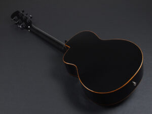 アヌエヌエ ミニ 小型 スモール ギター トラベル small guitar travel gs mini Maple koa Taylor 女子 子供 女性 初心者 ブラック 黒 BLK BK EB