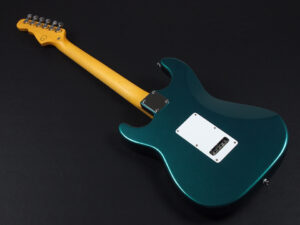 トリビュート MIJ Stratocaster Fender st62 60s コマンチ コマンチェ Legacy S-500 ストラトキャスタ－ エメラルド ブルー Green グリーン 緑 青