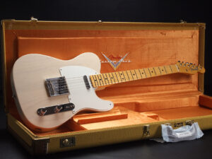 カスタムショップ チームビルド テレキャスター Team Build LTD 1952 1951 1955 1957 Tele Heavy Vintage Time machine series WB