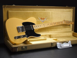 カスタムショップ ヴィンテージ カスタム テレキャスター ダブル エスクワイヤー エスクワイアー 1951 1952 1954 NOS ash Telecaster バタースコッチ ブロンド BBD