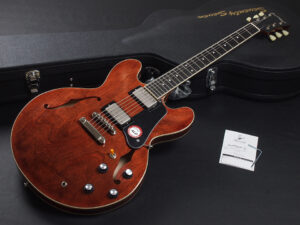 エクセルバート standard es-330 セミアコ Fujigen made in japan momose HEADWAY ES-335 casino P-90 カジノ ABR Brown 茶