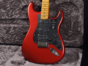 アメリカン ウルトラ ストラトキャスター Elite Deluxe standard SSH 2 made in USA modern Candy Apple Red CAR 赤 メタリック レッド