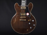 エクセルバート standard es-335 semi Hollow FGN Fujigen made in 日本製 momose Deviser Trans Black Brown ブラウン 茶色