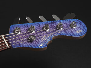 Fernder Jazz Bass 5弦 5String 5st Flame Maple FMT Blue Purple MIJ Japan 日本製 国産