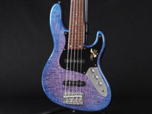 Fernder Jazz Bass 5弦 5String 5st Flame Maple FMT Blue Purple MIJ Japan 日本製 国産