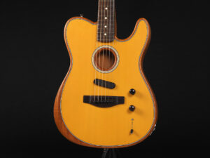 American プレイヤー アコースタソニック テレキャスター エレアコ ブロンド 薄型 thin body Godin A6 taylor T5 King Gnu 常田大希 MIYAVI ミヤビ