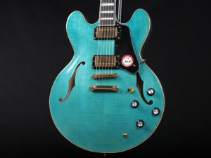 エクセルバート standard es-335 semi Hollow FGN Fujigen made in 日本製 momose Deviser Aquamarine Blue 青 ブルー アクア